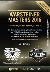 Warsteiner Masters Top 11 Gewinnspiel